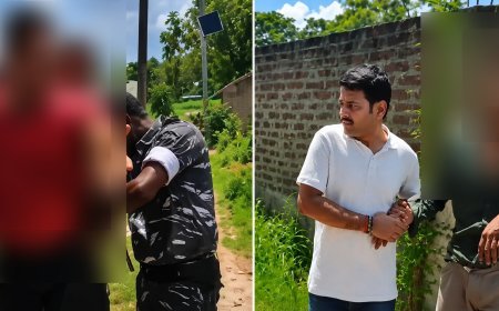 Begusarai Crime: बेगूसराय में कुख्यात सोनू सिंह और मोनू सिंह अवैध हथियारों के साथ गिरफ्तार, गिरफ्तारी का वीडियो सोशल मीडिया पर वायरल