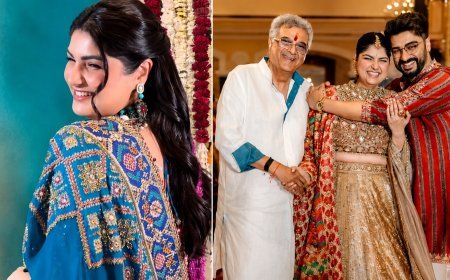 Anshula Kapoor Mehndi Ceremony: बोनी कपूर की बेटी अंशुला और रोहन ठक्कर की मेहंदी सेरेमनी की पहली झलक आई सामने