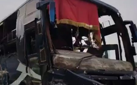 Ganga Expressway Accident: हरदोई में गंगा एक्सप्रेसवे पर 20 फीट नीचे गिरी स्लीपर बस, 50 यात्री घायल, 12 गंभीर