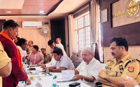 संपूर्ण समाधान दिवस: सात तहसीलों में पहुंचीं 504 शिकायतें, 58 का मौके पर निस्तारण।