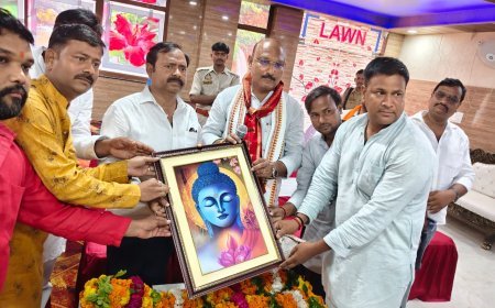 संडीला में भाजपा अनुसूचित मोर्चा के प्रदेश अध्यक्ष अशोक रावत का स्वागत, कार्यकर्ताओं से किया संवाद