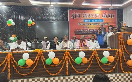 3.50 करोड़ की विकास परियोजनाओं का शिलान्यास, क्षेत्र पंचायत बैठक में विकास योजनाओं पर मंथन