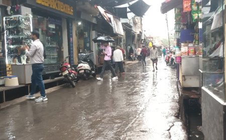 सम्भल में बदला मौसम का मिजाज, बारिश की दस्तक से मिली राहत; बोले जावेद कमाल- ऊपर वाले का GOD गिफ्ट है ये पानी