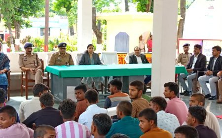 Hardoi: जिला कारागार हरदोई का निरीक्षण, बंदियों को अधिकारों और प्ली-बार्गेनिंग की दी जानकारी