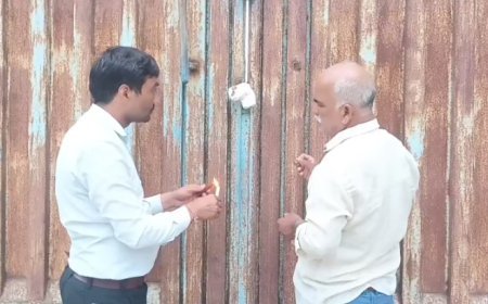 101 करोड़ की ग्राम समाज की जमीन पर प्रशासन का बड़ा एक्शन, मुरादाबाद रोड पर निर्माण सील, कब्जा ग्राम पंचायत को सौंपा