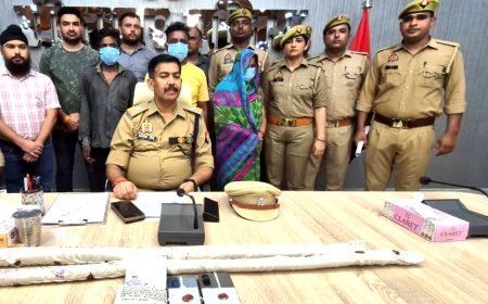 सीतापुर में मनोज शुक्ला हत्याकांड का 72 घंटे में खुलासा: सुपारी देने वाली नर्स समेत तीन आरोपी गिरफ्तार