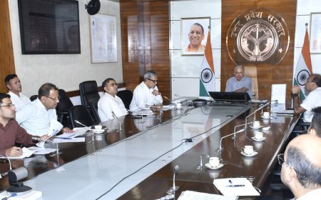 उत्तर प्रदेश में मनाया जाएगा भूजल सप्ताह, मुख्य सचिव एस.पी. गोयल ने जल संरक्षण कार्ययोजना की समीक्षा की