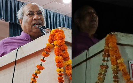 Sanjay Nishad Ballia Rally: बलिया में संजय निषाद के सम्मेलन में कटी बिजली, टॉर्च की रोशनी में भाषण, ब्राह्मण समाज पर दिया बड़ा बयान