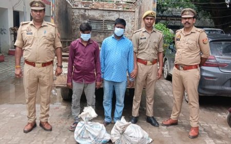 Hardoi: एनसीसी कंपनी के स्टोर से चोरी का खुलासा, 100 किलो एंगल कटपीस व लोहे की प्लेट सहित दो गिरफ्तार