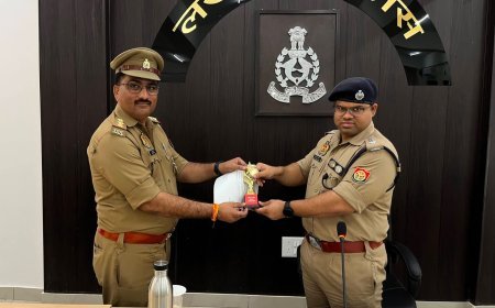 लखनऊ में थाना प्रभारी दिलेश कुमार सिंह बने सर्वश्रेष्ठ पुलिस अधिकारी: कानून-व्यवस्था और अपराध नियंत्रण में मिला पहला स्थान
