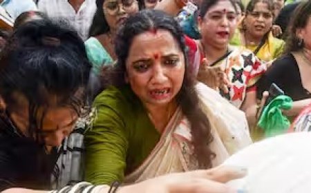 Veena Manvi Statement: मेरा नामांकन रद्द नहीं हुआ, JJD उम्मीदवार वीना मानवी ने गिरफ्तारी को लेकर BJP पर लगाया गंभीर आरोप