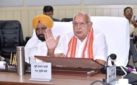 कृषकों की समृद्धि और खुशहाली योगी सरकार की सर्वोच्च प्राथमिकता : कृषि मंत्री सूर्य प्रताप शाही  