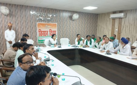 Sitapur: किसान दिवस में उठीं 24 समस्याएं, बिजली से जुड़े मामलों की रहीं सबसे अधिक शिकायतें।