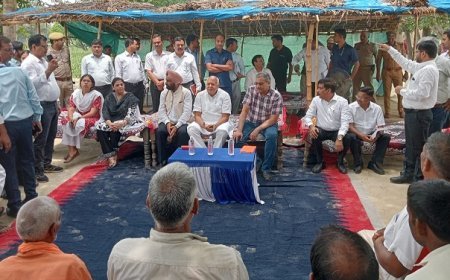 हरदोई में HCL फाउंडेशन CAT सेंटर का दो वर्ष के लिए विस्तार, कृषि मंत्री सूर्य प्रताप शाही ने पॉलीहाउस का किया उद्घाटन