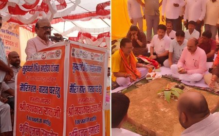 Hardoi: पिहानी को ₹9 करोड़ की विकास परियोजनाओं की सौगात, सांसद जयप्रकाश रावत ने किया शिलान्यास