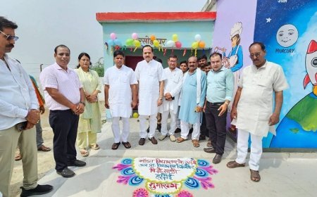बदल रही बेसिक शिक्षा की तस्वीर: विधायक रानू ने किया सौंदर्यीकृत उच्च प्राथमिक विद्यालय चिल्लौर का लोकार्पण
