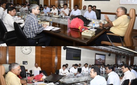 यूपी में ओडीओपी सामान्य सुविधा केंद्रों की समीक्षा, मुख्य सचिव एस.पी. गोयल ने दिए कारीगरों और छोटे उद्यमियों को जोड़ने के निर्देश
