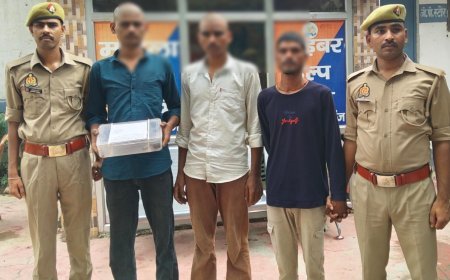 Hardoi Crime News: हरदोई में जानलेवा हमला करने वाले तीन आरोपी गिरफ्तार, पुलिस ने तमंचा और कारतूस किया बरामद