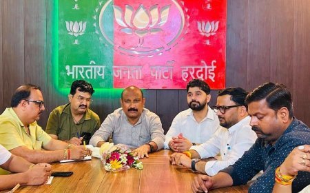 क्षेत्रीय अध्यक्ष अवधेश द्विवेदी के प्रथम हरदोई आगमन की तैयारियां तेज, भाजपा ने बनाई भव्य स्वागत की रणनीति