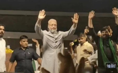 UP Assembly Election 2027: सहारनपुर में गरजे असदुद्दीन ओवैसी, एआईएमआईएम ने फूंका चुनावी बिगुल, गठबंधन के दिए संकेत