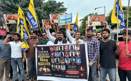 Sambhal: सोनम वांगचुक के समर्थन में AAP का शक्ति प्रदर्शन, सम्भल में पैदल मार्च; केंद्रीय शिक्षा मंत्री के इस्तीफे की मांग
