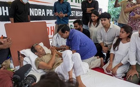 'कल बच्चों को बेरहमी से मारा गया': आरएमएल अस्पताल पहुंचे अरविंद केजरीवाल, जंतर-मंतर प्रदर्शन पर केंद्र सरकार को घेरा