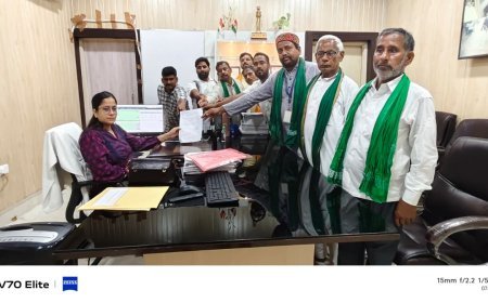 कांवड़ यात्रा की तैयारियों और ग्रामीण समस्याओं को लेकर भाकियू भानू ने सीडीओ को सौंपा ज्ञापन, सड़कों की मरम्मत की मांग