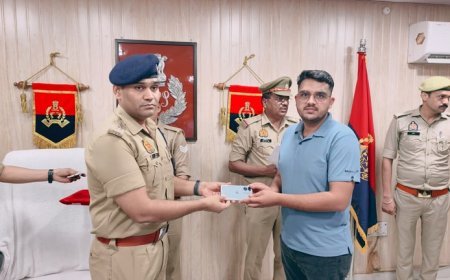Amroha: अमरोहा पुलिस का बड़ा साइबर एक्शन, 38 लाख रुपये के 192 खोए मोबाइल बरामद