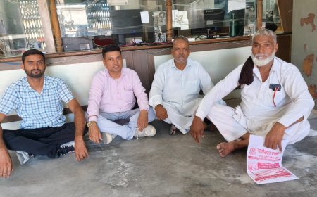 Bazpur: सहकारी समिति में निलंबन पर बवाल, तीन डायरेक्टर धरने पर; तालाबंदी की चेतावनी