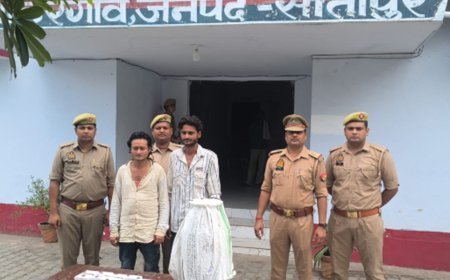 सीतापुर पुलिस का बड़ा एक्शन: विभिन्न थानों से 15 वांछित और वारंटी गिरफ्तार, चोरी के जेवर और नकदी बरामद