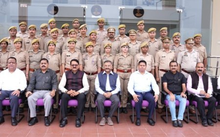 यूपी पुलिस को मिली नई ताकत, 94 अधिकारियों ने सीखी क्राइम सीन मैनेजमेंट की बारीकियां