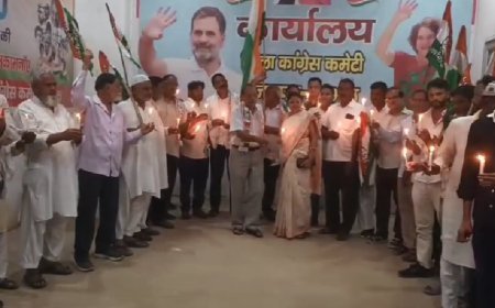 Sambhal: कैंडल मार्च पर पुलिस की रोक से कांग्रेस में आक्रोश, जिलाध्यक्ष बोले— सरकार लोकतंत्र का गला घोंट रही