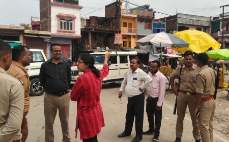 Hardoi: कांवड़ यात्रा की तैयारियों का एसडीएम ने लिया जायजा, अधिकारियों को दिए आवश्यक निर्देश