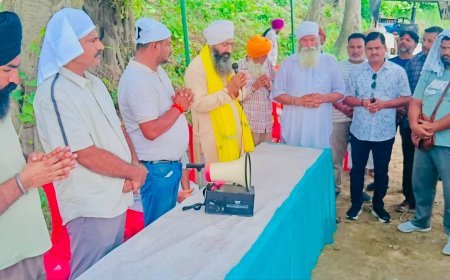 Bazpur News: बेरिया दौलत में वर्षों पुरानी श्मशान घाट की मांग हुई पूरी, भूमि पूजन के साथ निर्माण शुरू