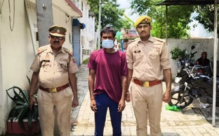 Hardoi News: हरदोई में मामूली विवाद में हत्या करने वाले 2 अभियुक्त गिरफ्तार, आलाकत्ल बरामद