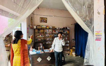 Hardoi News: संडीला एसडीएम ने बेनीगंज में अपंजीकृत निजी पॉलीक्लिनिक को सील किया