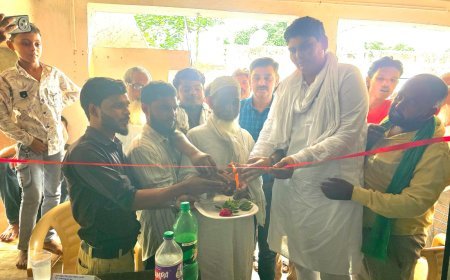 संडीला के तकिया मंगरा चौराहे पर नासिर पॉली क्लीनिक का हुआ शुभारंभ, बेहतर स्वास्थ्य सुविधाओं की शुरुआत