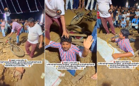 ​सम्भल सर्कस के नाम पर ‘मौत का खेल’: 6 फीट गहरे गड्ढे में समाधि का जानलेवा स्टंट, चंद पैसों के लिए दांव पर जिंदगी!