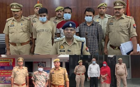 सहारनपुर पुलिस का बड़ा एक्शन: 24 घंटे में चोरी का खुलासा, 3 शातिर चोर गिरफ्तार; लाखों का माल बरामद