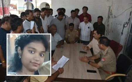 Hathras: मेडिकल की तैयारी कर रही छात्रा की मौत पर फूटा गुस्सा, तालाब ओवरब्रिज पर मानव श्रृंखला बनाकर प्रदर्शन, सुरक्षा इंतजामों की मांग