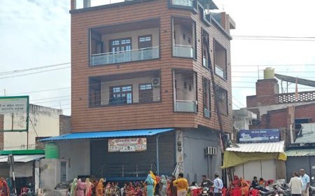 Hardoi: दर्दनाक हादसा- 17 साल के बेटे ने लगाई फांसी, सदमे में मां ने दूसरी मंजिल से कूदकर दी जान