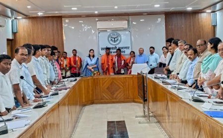 Hardoi: सीडीओ ने की गौशालाओं की समीक्षा: सीडीओ ने दिए कड़े निर्देश, उत्कृष्ट केयरटेकर सम्मानित