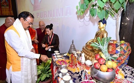 उप मुख्यमंत्री केशव प्रसाद मौर्य: भगवान बुद्ध का करुणा और अहिंसा का संदेश आज भी मानवता का पथप्रदर्शक