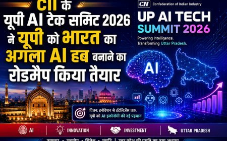 Lucknow: CII के यूपी एआई टेक समिट 2026 ने यूपी को भारत का अगला एआई हब बनाने का रोडमैप किया तैयार