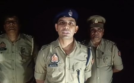 सम्भल में पुलिस मुठभेड़: गौकशी का आरोपी पैर में गोली लगने के बाद गिरफ्तार, पुलिस पर की थी फायरिंग