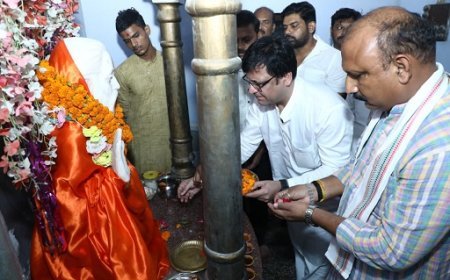 Hardoi: भाजपा के ‘समरसता अभियान’ में संत रविदास मंदिर पहुंचे मंत्री नितिन अग्रवाल, किया पूजन-अर्चन
