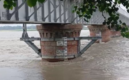 Sambhal: रौद्र रूप में गंगा- सम्भल के राजघाट पर खतरे के निशान से ऊपर बह रही धारा, किसानों की बढ़ी चिंता