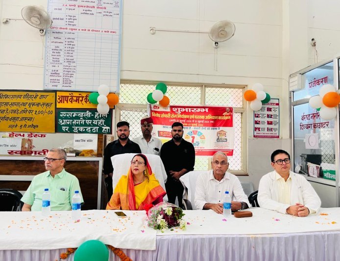 हरदोई में विशेष संचारी रोग नियंत्रण एवं दस्तक अभियान का शुभारंभ, जिला पंचायत अध्यक्ष प्रेमावती पीके वर्मा ने किया आगाज