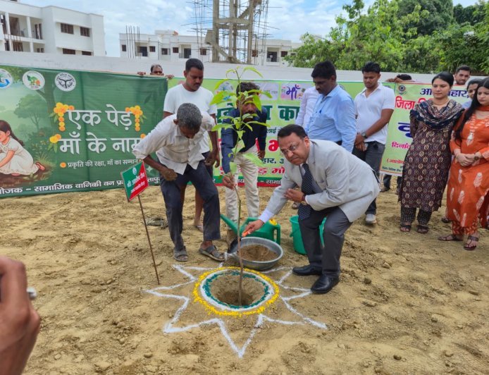 सीतापुर जिला न्यायालय और जजेज कॉलोनी में पर्यावरण दिवस पर हुआ पौधरोपण, जजों और कर्मचारियों ने लिया पौधों के संरक्षण का संकल्प