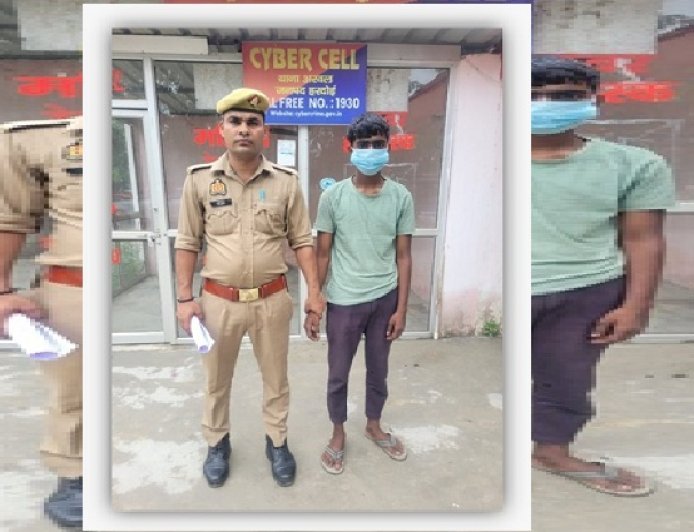 Hardoi: पंपिंग सेट चोरी के आरोप में युवक गिरफ्तार, पंपिंग सेट बरामद